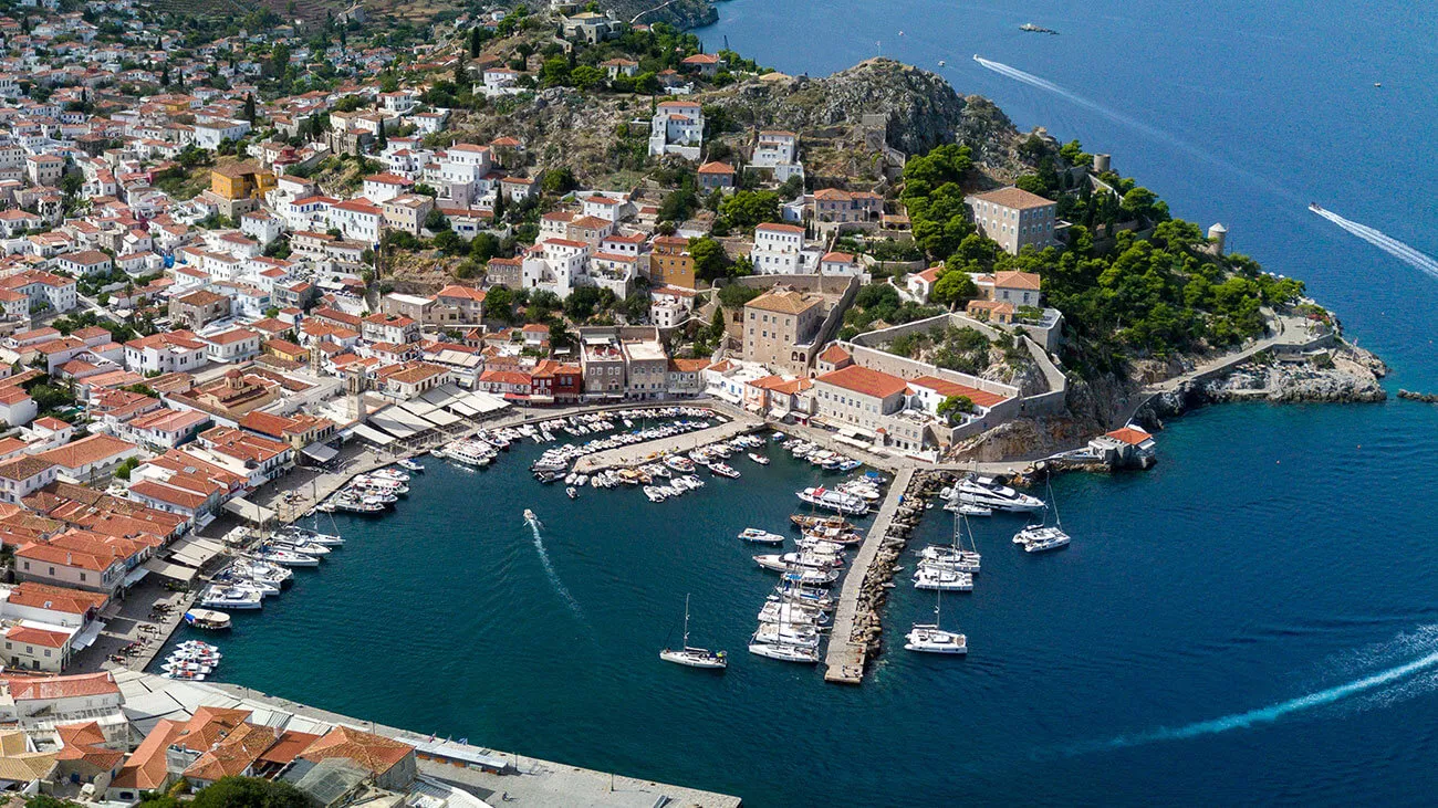 One-Day Cruise to Hydra, Poros, Aegina by Black Leader Athens